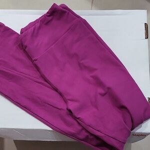 Like New Purple LuLaRoe One Size Leggings